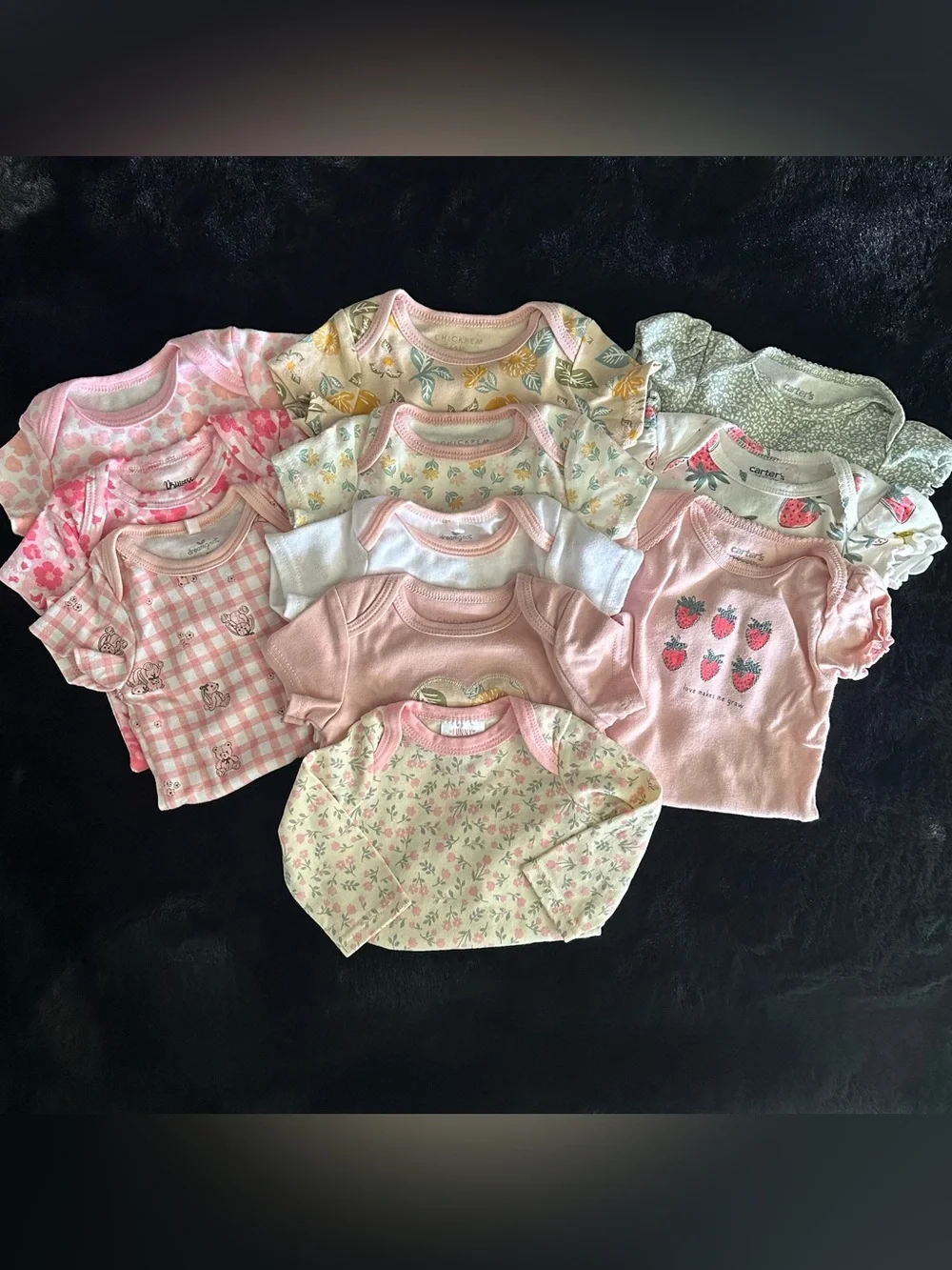 Baby Girls 11-Piece Bodysuit Bundle